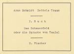 Schmidt, Schmidt Zettels Traum - [Studienausgabe in 8 Heften].