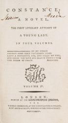[Mathews, Constance : A Novel. The First Literary Attempt of a Young Lady.