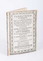 Panegyrico Funebre que a la Piadosa Memoria del V. Siervo de Dios el M.R.P. Pdo.