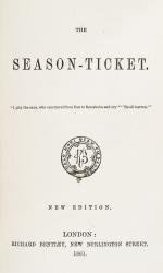 Thomas Chandler Haliburton, The Season-Ticket.