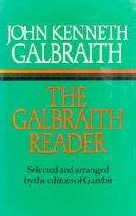 Galbraith, Galbraith Reader – From the works of John Kenneth Galbraith.