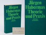 Habermas, Theorie und Praxis [Signiert / Widmung / Widmungsexemplar des Philosop