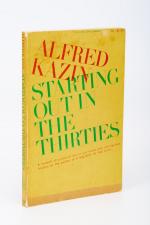 Wonderful, inscribed and signed Association-copy of Alfred Kazin's 