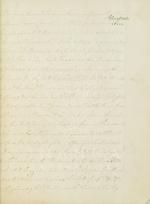 Anton Schweigaard, Manuscript with Lecture Notes by a Schweigaard-student on For