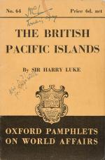 Luke, The British Pacific Islands.