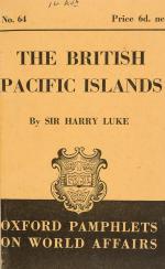 Luke, From a South Seas Diary: 1938-1942.