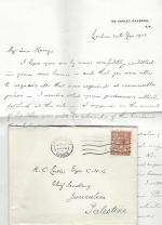 [Luke, Collection of Letters Sir Harry Luke received during his appointment