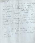 [Luke, Eight – page – Manuscript letter (MLS) to Sir Harry and manuscript evaluation of personnell at Government House (Fiji) 