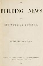 [Building News]. The Building News and Engineering Journal - Six Volumes bound i