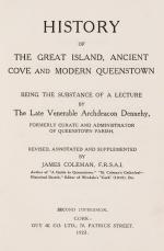 Coleman, History of Queenstown.