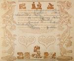 Klaus Stopp - The printed birth and baptismal certificates of the German America