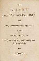 Steinbuch, Analecten neuer Beobachtungen und Untersuchungen für die Naturkunde.