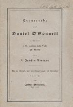 [O'Connell, Trauerrede auf Daniel O'Connell gehalten in St.Andrea della Valle zu Rom