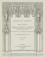 John Britton, The Architectural Antiquities of Great Britain Represented [5 Volume – Set complete]