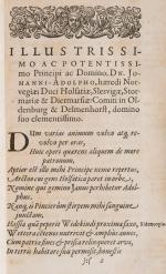 Pincier, Johannes / Pincierus, Johannes / Adam Gottlob von Moltke, Otium Marpurg