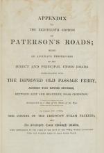 Daniel Paterson &amp; Edward Mogg – Paterson’s Roads [1831/1832 Edition (18th Editio