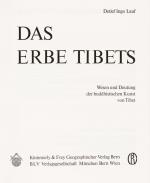 Das Erbe Tibets – Wesen und Deutung der buddhistischen Kunst von Tibet.