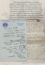 Large collection of Material related to the British Western Pacific with manuscript-pads, Annotated Typescripts and manuscript notes by Sir Harry Luke