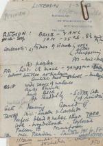 Large collection of Material related to the British Western Pacific with manuscript-pads, Annotated Typescripts and manuscript notes by Sir Harry Luke