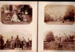 Collection of two very rare original Albumen Print Photoalbums wih original photographs of Kings Bromley Manor