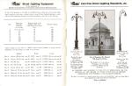 REVO. “Electrical Specialities” List No.14 [Original Sales-Catalogue of REVO Street Lighting