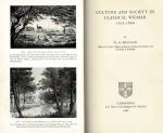 Bruford, Culture and Society in Classical Weimar – (1775-1806).