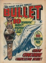 “Bullet” – Collection of twentyone (21) original “Bullet-comic” – issues from the year 1976.