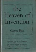George Boas, The Heaven of Invention.