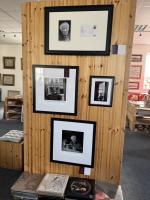 Books and Extra-Large [XXL] signed vintage photographs from John Minihan’s personal library and collection