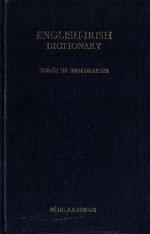 Bhaldraithe, English-Irish Dictionary.