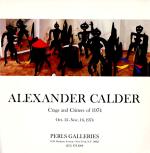 [Calder, Exhibition – Catalogue – “CALDER” – “Crags and Critters of 1974”.