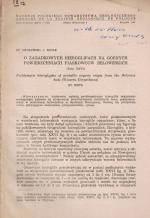 Stanislaw Dzulynski and others – Collection of nine (9) important publications on the Geology of Poland from the William Daniel Gill Collection