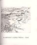 Anthony Gross, The Very Rich Hours of Le Boulvé. [No.22 of only 120 copies, signed and numbered by Anthony Gross]