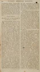 O’Connor, Two Volumes of the Hibernian Magazine (1797 &amp; 1798)