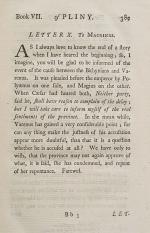 Pliny [Gaius Plinius Caecilius Secundus / Pliny the Younger] / Melmoth, The Letters of Pliny the Consul