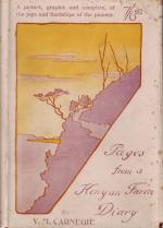 V.M.Carnegie - A Kenyan Farm Diary - With Illustrations - Signed and inscribed by Charles Carnegie, 10th Earl of Southesk to Janet Adam Smith