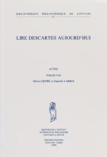 [Descartes] Depré, Lire Descartes Aujourd’Hui.