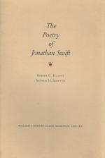 The Poetry of Jonathan Swift. Papers read at a Clark Library Seminar 20 January 1979.