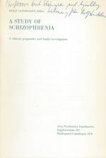 Lindelius, A study of Schizophrenia.