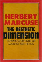 Marcuse- The Aesthetic Dimension