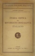 Michels-Storia Critica del Movimento Socialista Italiano