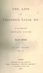 [Lucas- The Life of Frederick Lucas, M.P