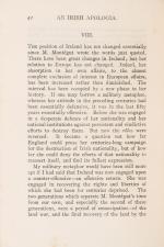 Wells, An Irish Apologia. Some Thoughts on Anglo-Irish Relations and the War.