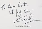 [Ashton, Frederick Ashton.