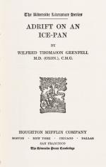 Grenfell, Adrift on an Ice-Pan.