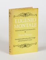 Montale, New Poems.