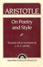Aristotle, On Poetry and Style.