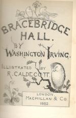 Irving, Bracebridge Hall.