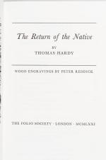 Hardy, The Return of the Native.