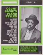 Count Basie. Count Basie’s Piano Styles:  Folio 2.